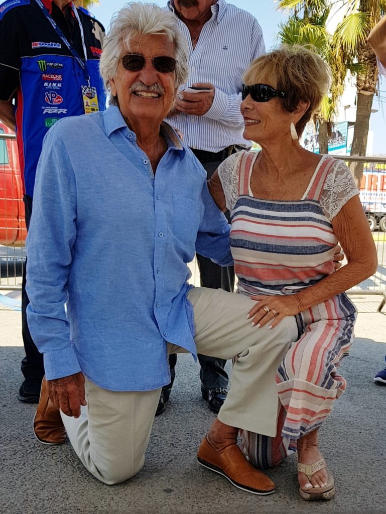 Sal Fish y Barbara Fish Walk of fame Baja 1000